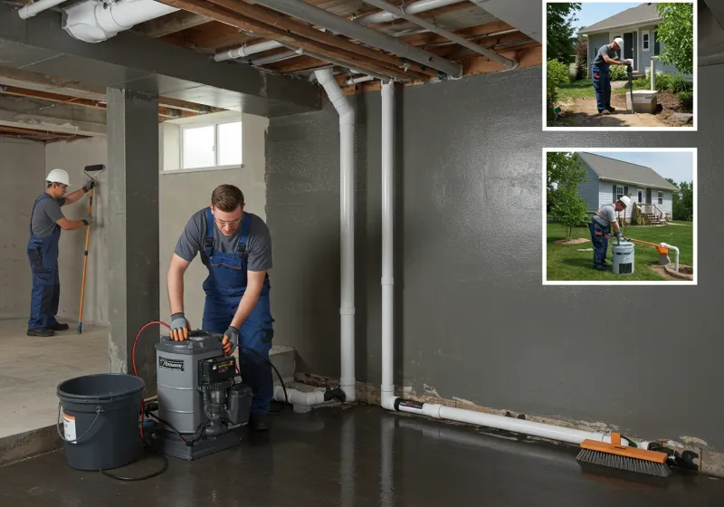 Basement Waterproofing and Flood Prevention process in Martinez, CA